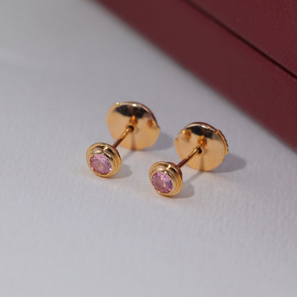 [Rose Tomorrow]DAMOUR PING DIAMOND EARRINGS