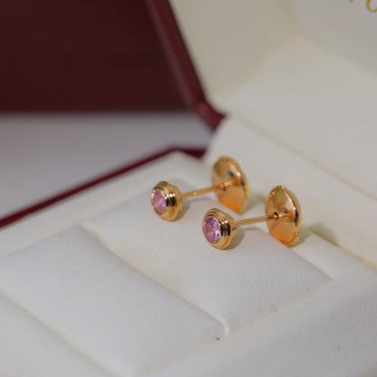 [Rose Tomorrow]DAMOUR PING DIAMOND EARRINGS