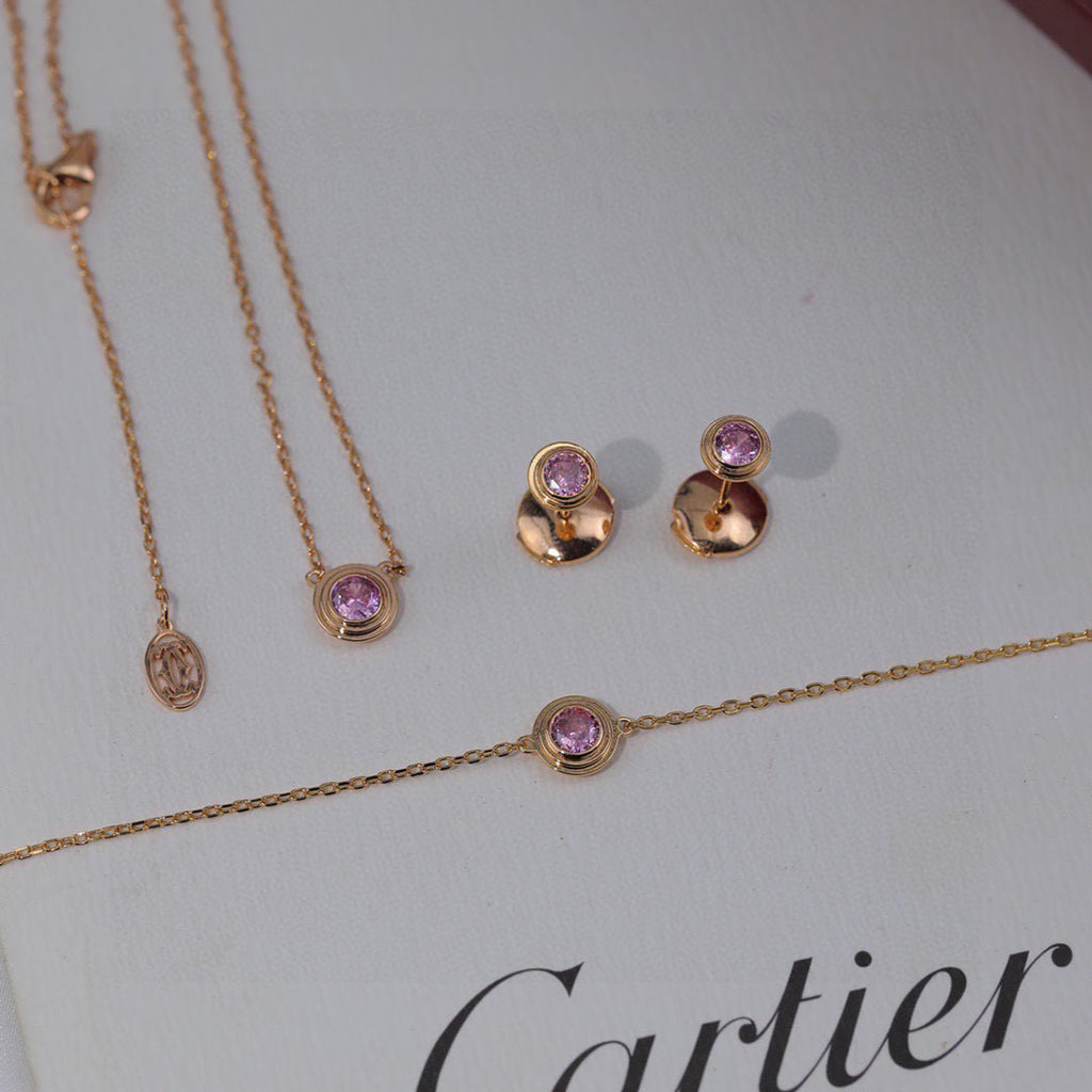 [Rose Tomorrow]DAMOUR PING DIAMOND EARRINGS