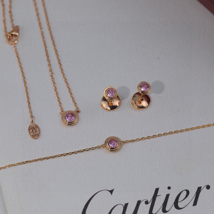[Rose Tomorrow]DAMOUR PING DIAMOND EARRINGS