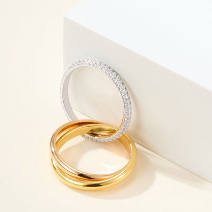 [Rose Tomorrow]TRINITY 2.5MM RING COLLECTION