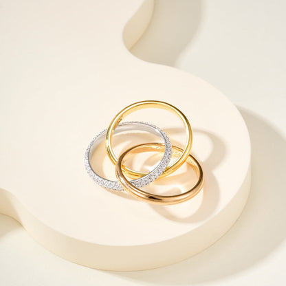 [Rose Tomorrow]TRINITY 2.5MM RING COLLECTION