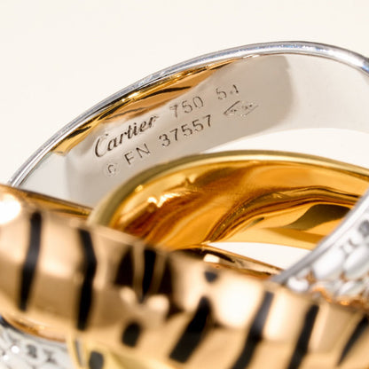 [Rose Tomorrow]TRINITY  RING LEOPARD PRINT