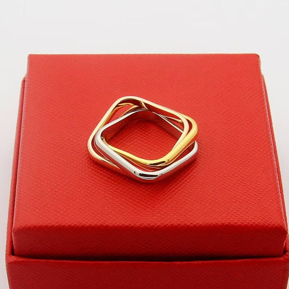 [Rose Tomorrow]TRINITY 3.5MM CUSHION RING COLLECTION