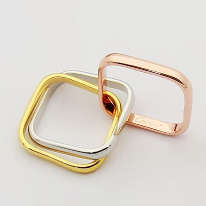 [Rose Tomorrow]TRINITY 3.5MM CUSHION RING COLLECTION