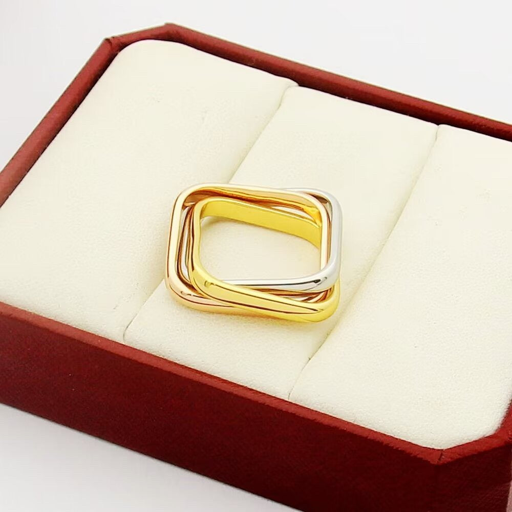 [Rose Tomorrow]TRINITY 3.5MM CUSHION RING COLLECTION