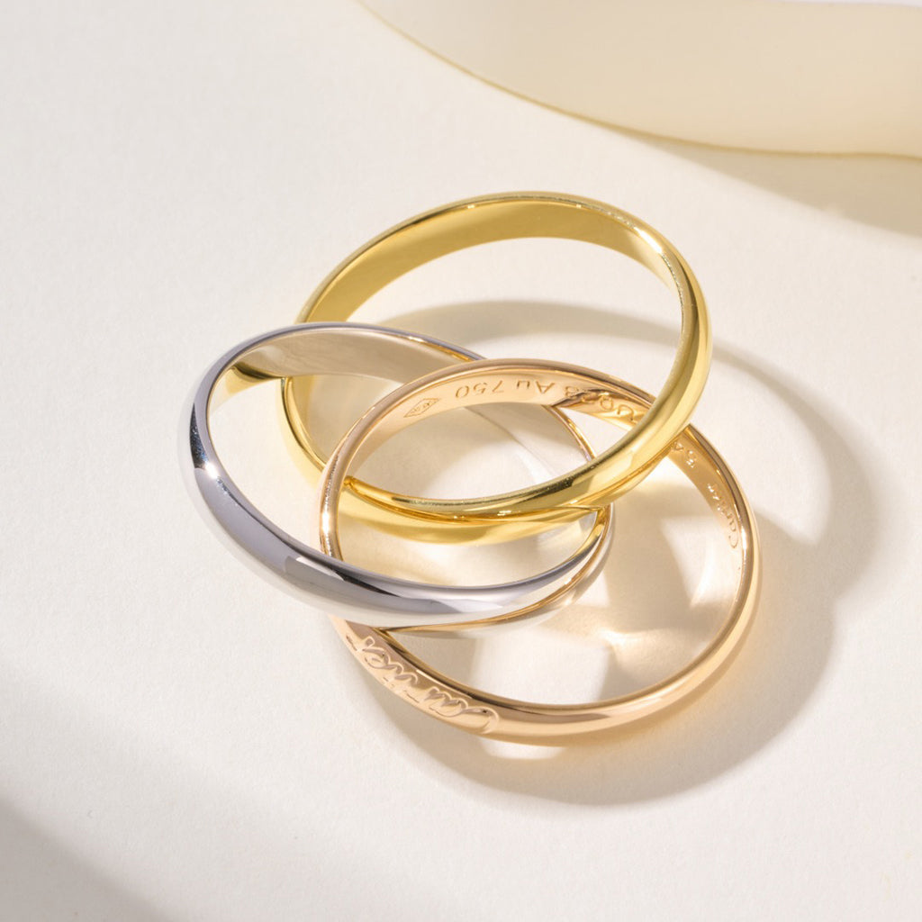 [Rose Tomorrow]TRINITY 2.5MM RING COLLECTION