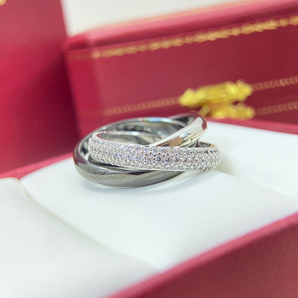 [Rose Tomorrow]TRINITY 3.2MM RING BLACK CERAMIC