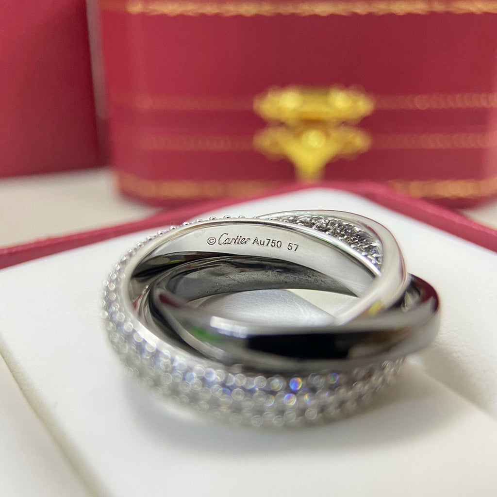 [Rose Tomorrow]TRINITY 3.2MM RING BLACK CERAMIC