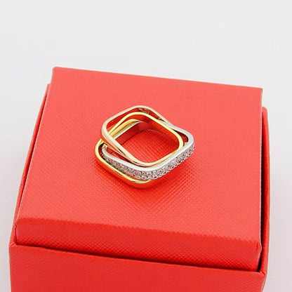 [Rose Tomorrow]TRINITY 3.5MM CUSHION RING COLLECTION