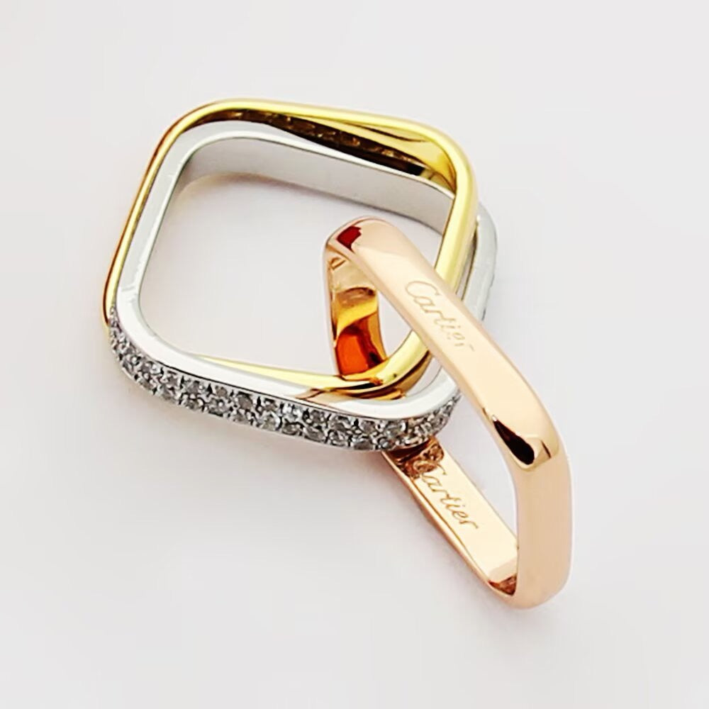 [Rose Tomorrow]TRINITY 3.5MM CUSHION RING COLLECTION