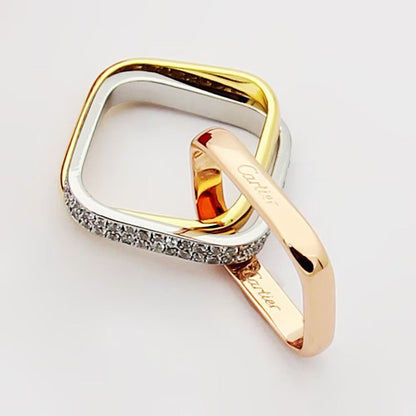 [Rose Tomorrow]TRINITY 3.5MM CUSHION RING COLLECTION