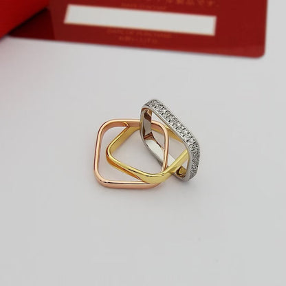 [Rose Tomorrow]TRINITY 3.5MM CUSHION RING COLLECTION