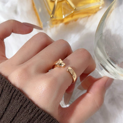 [Rose Tomorrow]PANTHERE NO DIAMOND SMALL RING