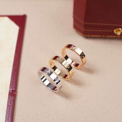 [Rose Tomorrow]LOVE 4MM 1 DIAMOND RING