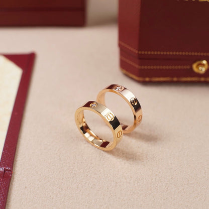 [Rose Tomorrow]LOVE 4MM 1 DIAMOND RING