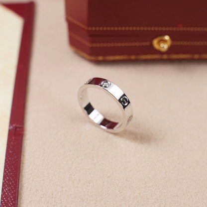 [Rose Tomorrow]LOVE 4MM 1 DIAMOND RING