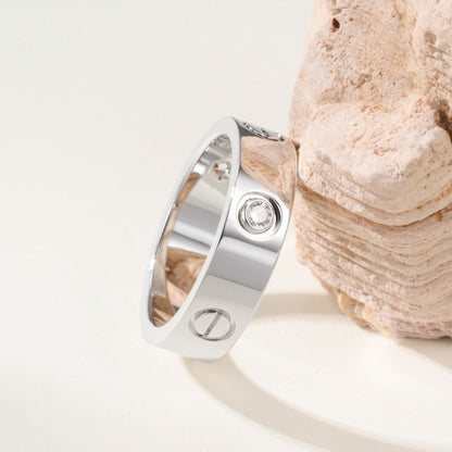 [Rose Tomorrow]LOVE 4MM 1 DIAMOND RING
