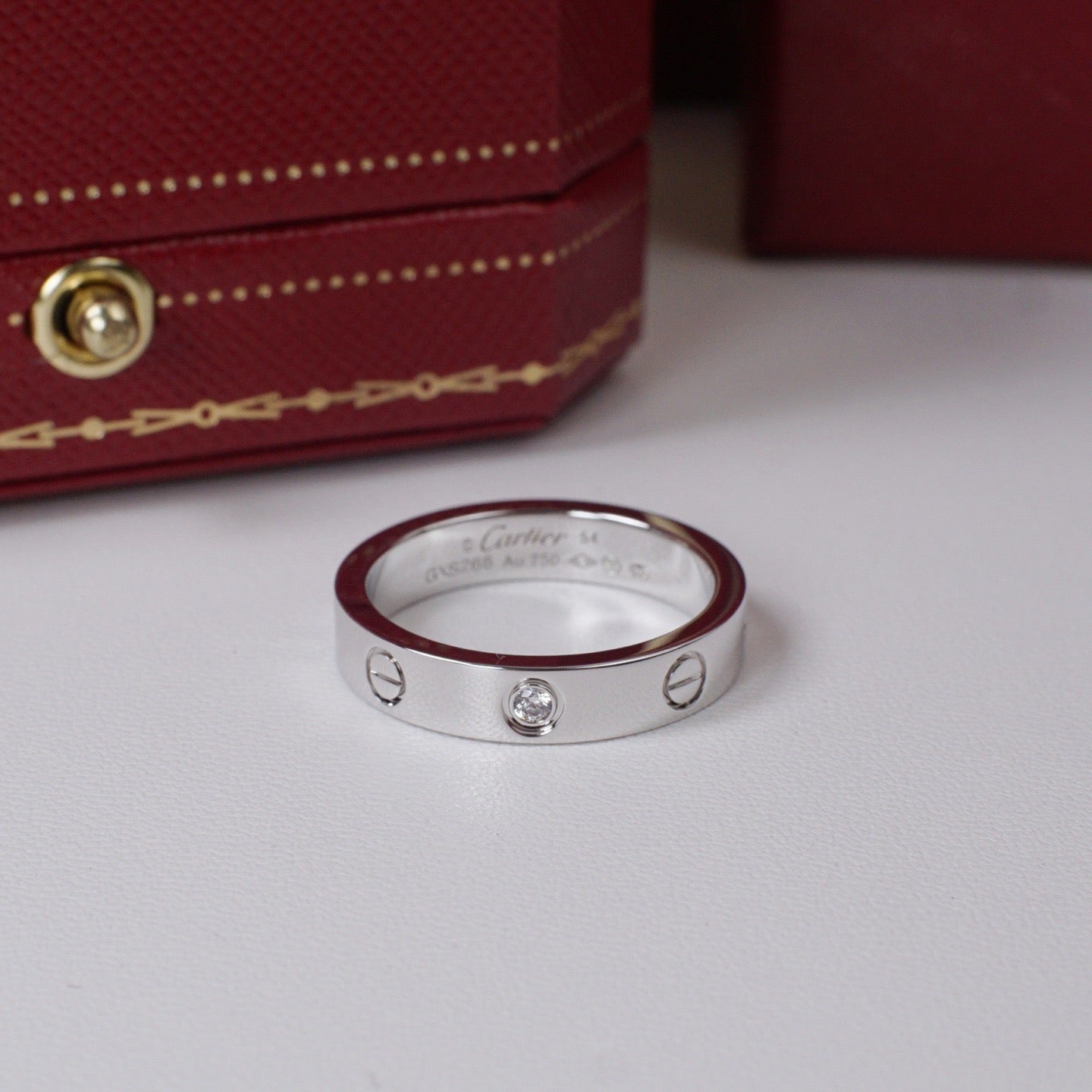 [Rose Tomorrow]LOVE 4MM 1 DIAMOND RING