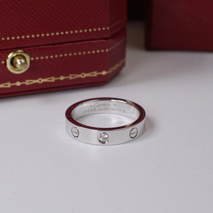 [Rose Tomorrow]LOVE 4MM 1 DIAMOND RING