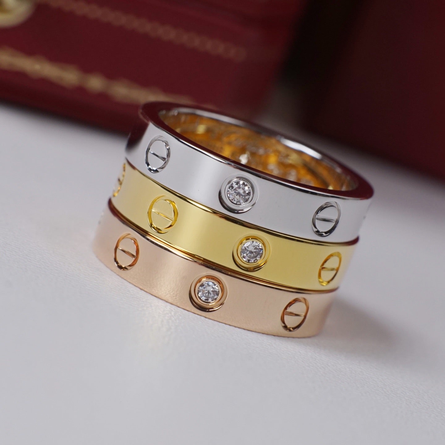 [Rose Tomorrow]LOVE 4MM 1 DIAMOND RING