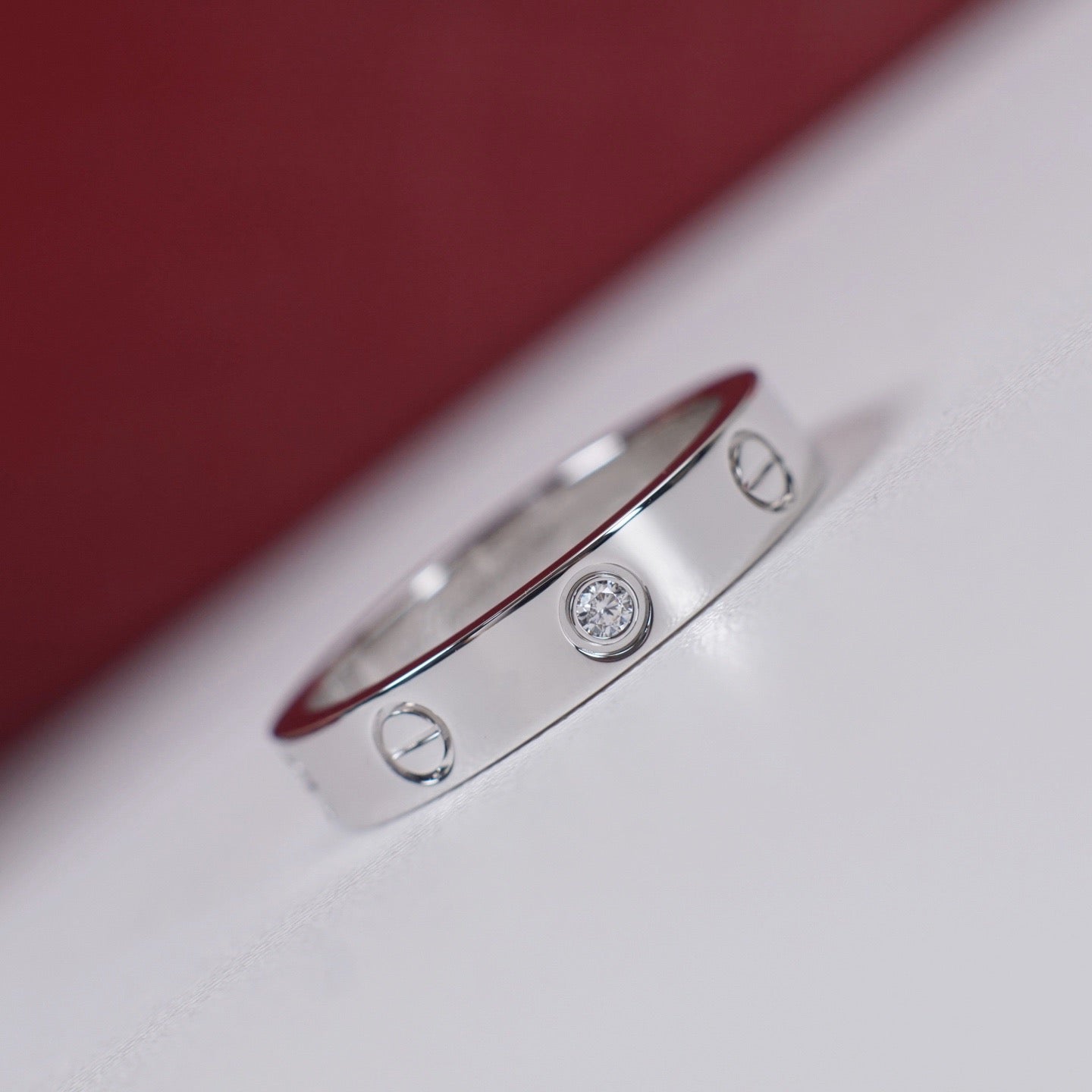 [Rose Tomorrow]LOVE 4MM 1 DIAMOND RING