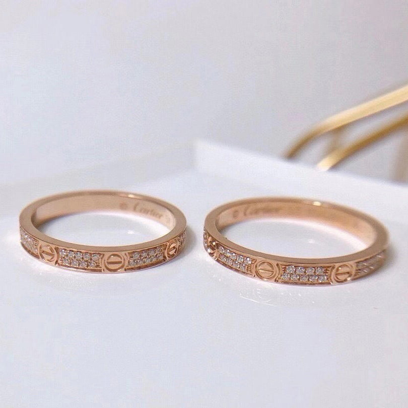 [Rose Tomorrow]LOVE RING 2.65MM DIAMOND