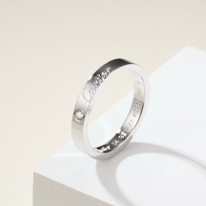[Rose Tomorrow]LOVE RING 4MM 1 DIAMOND
