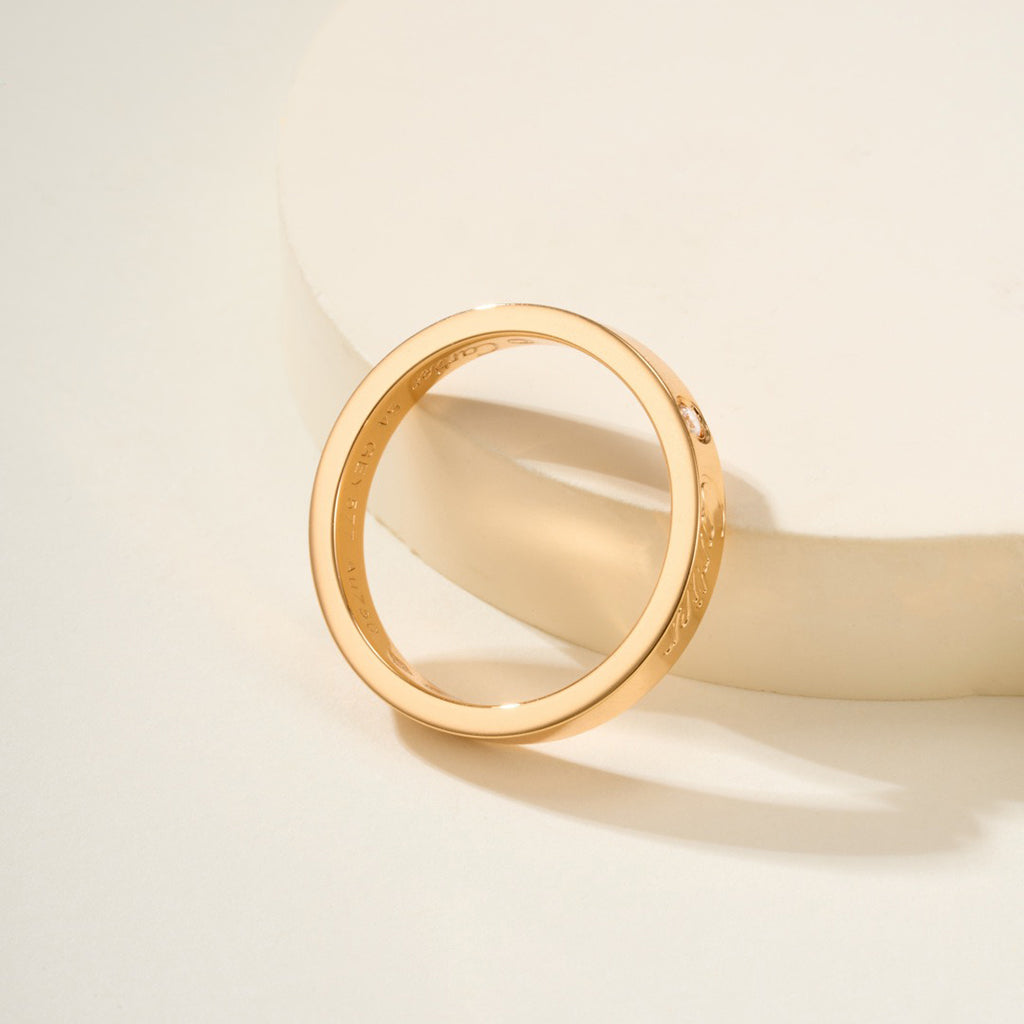 [Rose Tomorrow]LOVE RING 4MM 1 DIAMOND