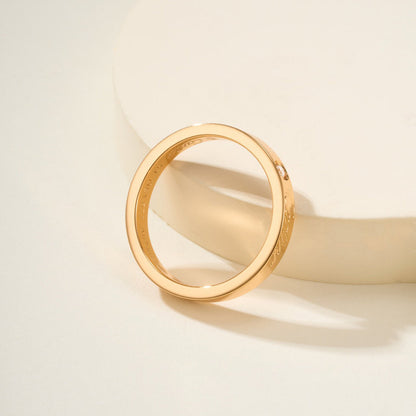 [Rose Tomorrow]LOVE RING 4MM 1 DIAMOND