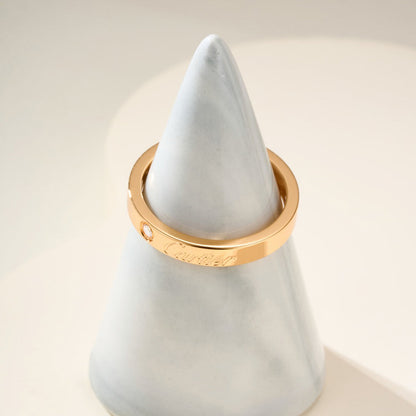 [Rose Tomorrow]LOVE RING 4MM 1 DIAMOND