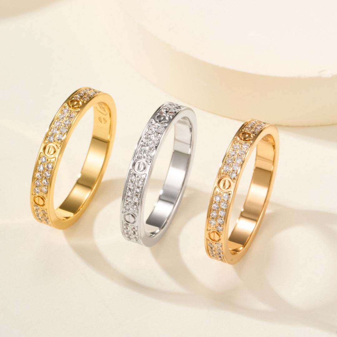 [Rose Tomorrow]LOVE RING 2.65MM DIAMOND