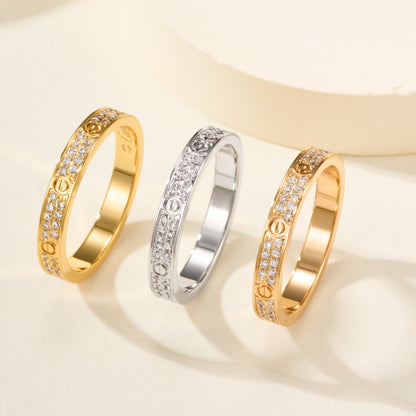 [Rose Tomorrow]LOVE RING 2.65MM DIAMOND