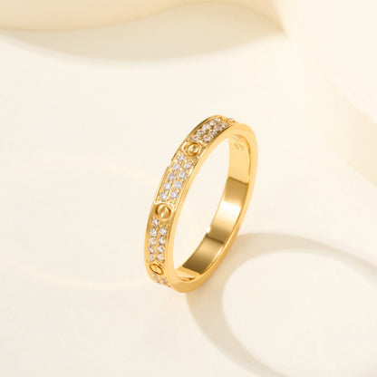 [Rose Tomorrow]LOVE RING 2.65MM DIAMOND
