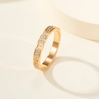 [Rose Tomorrow]LOVE RING 2.65MM DIAMOND