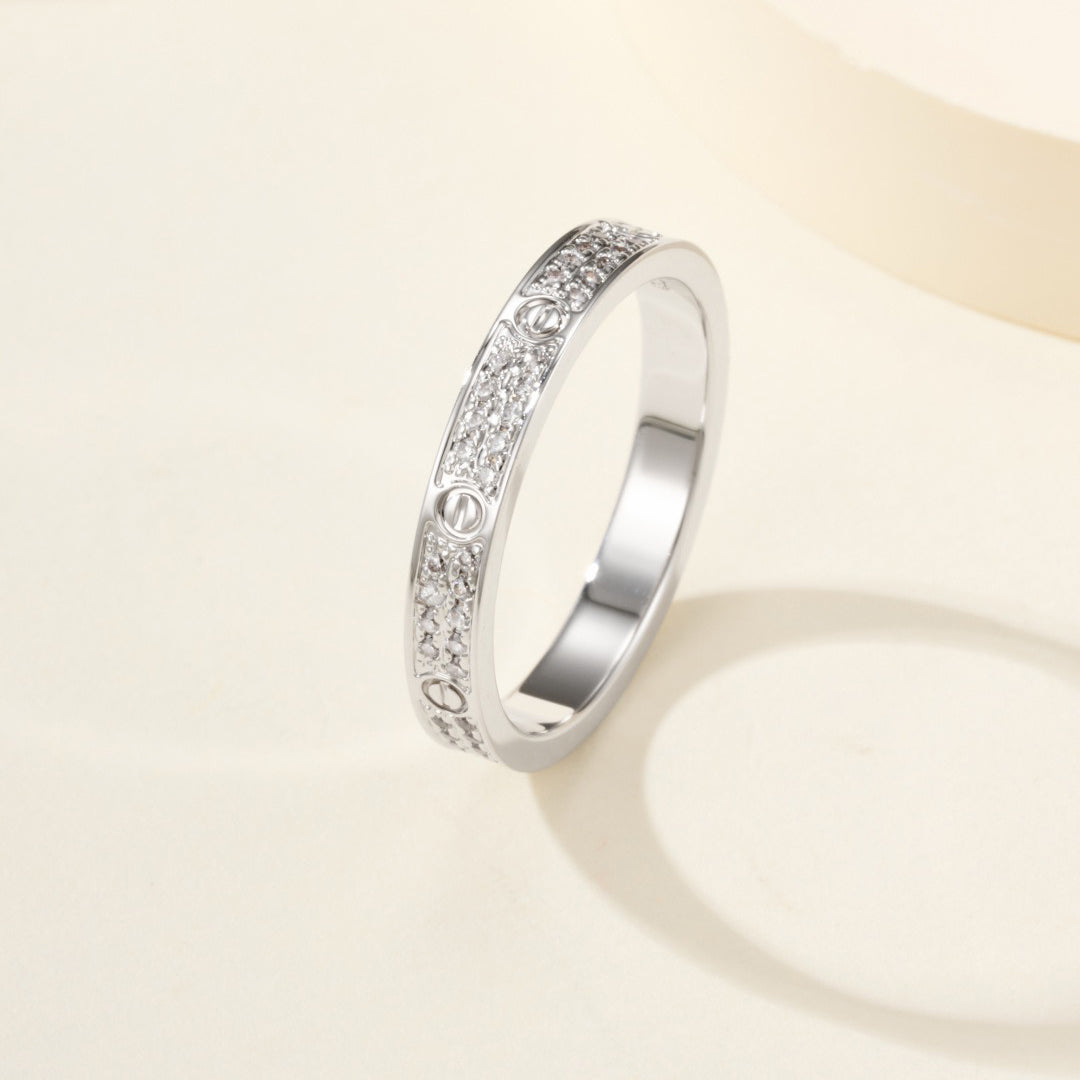[Rose Tomorrow]LOVE RING 2.65MM DIAMOND