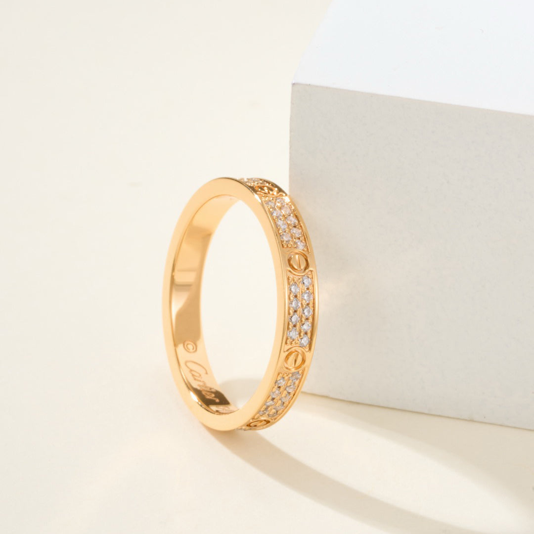 [Rose Tomorrow]LOVE RING 2.65MM DIAMOND