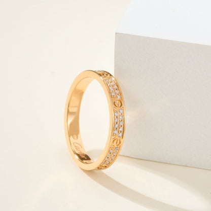 [Rose Tomorrow]LOVE RING 2.65MM DIAMOND