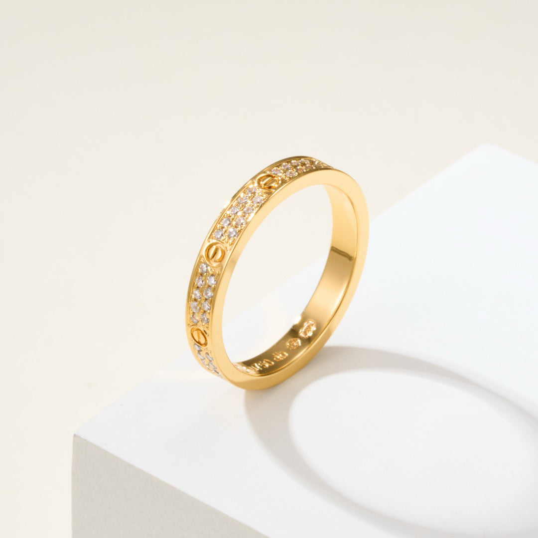 [Rose Tomorrow]LOVE RING 2.65MM DIAMOND