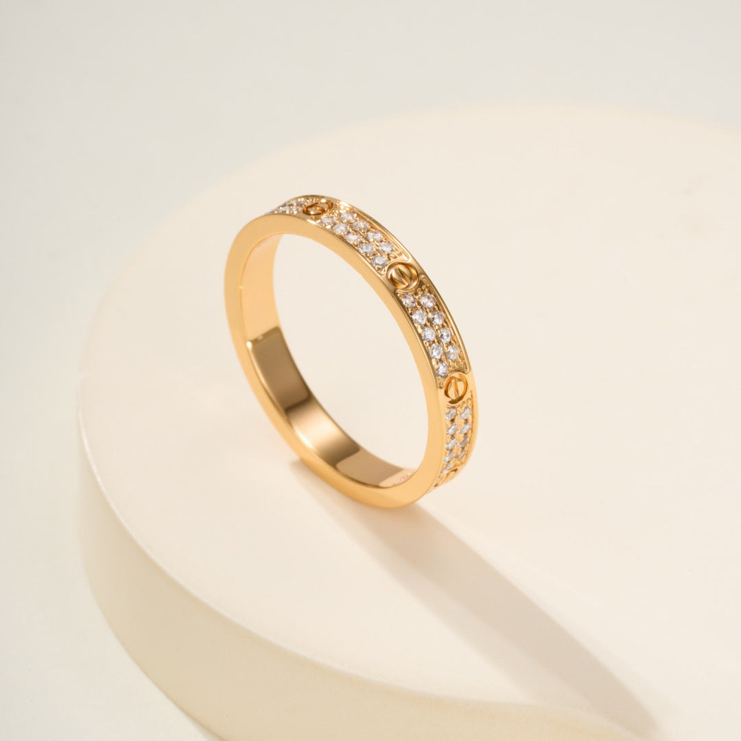 [Rose Tomorrow]LOVE RING 2.65MM DIAMOND