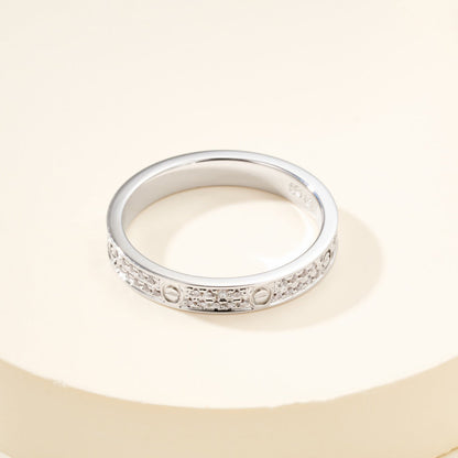 [Rose Tomorrow]LOVE RING 2.65MM DIAMOND