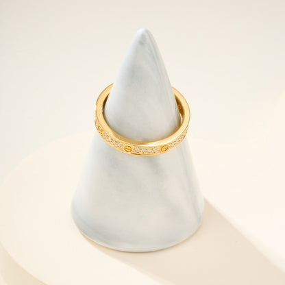 [Rose Tomorrow]LOVE RING 2.65MM DIAMOND