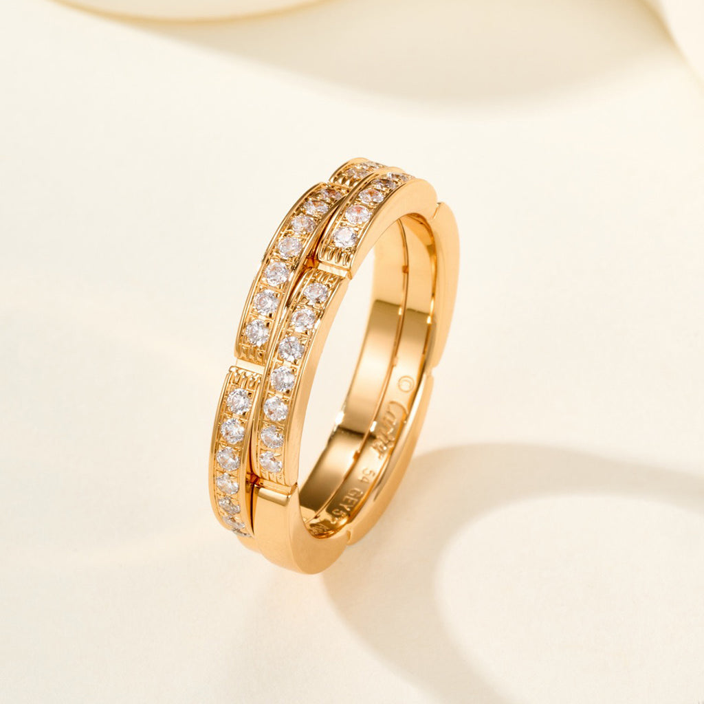 [Rose Tomorrow]MAILLON PANTHERE DIAMOND RING