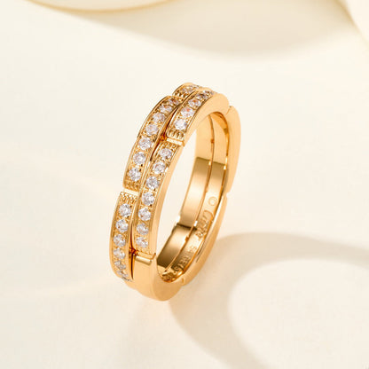 [Rose Tomorrow]MAILLON PANTHERE DIAMOND RING