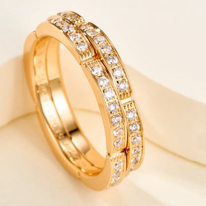 [Rose Tomorrow]MAILLON PANTHERE DIAMOND RING