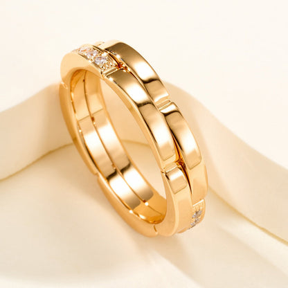[Rose Tomorrow]MAILLON PANTHERE DIAMOND RING