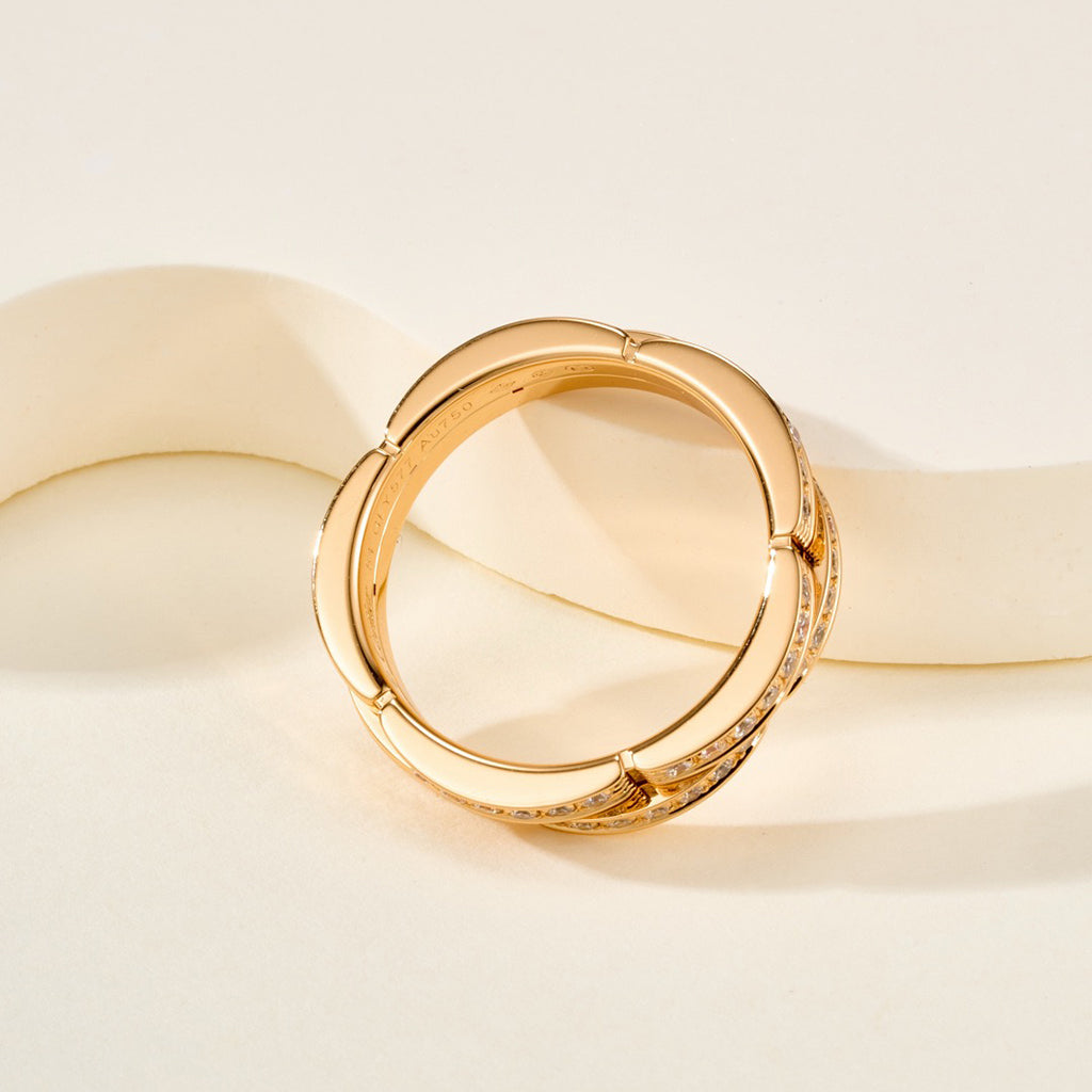 [Rose Tomorrow]MAILLON PANTHERE DIAMOND RING
