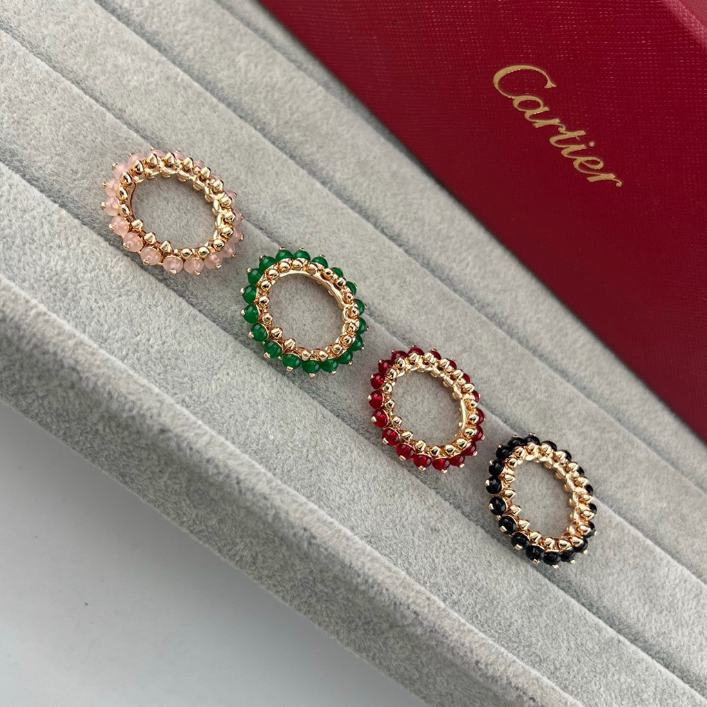 [Rose Tomorrow]CLASH 7.9MM AGATE CHALCEDONY RING