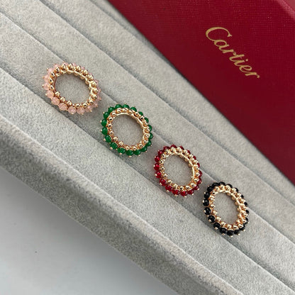 [Rose Tomorrow]CLASH 7.9MM AGATE CHALCEDONY RING