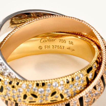 [Rose Tomorrow]TRINITY  RING LEOPARD PRINT